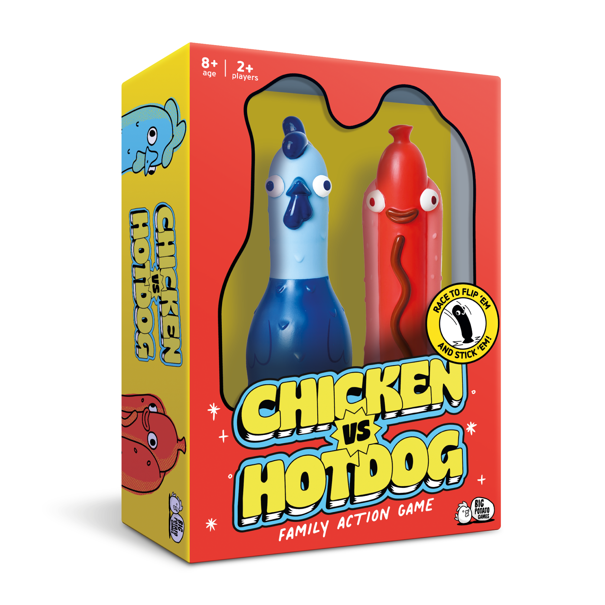 Chicken vs Hotdog Reduced Packaging